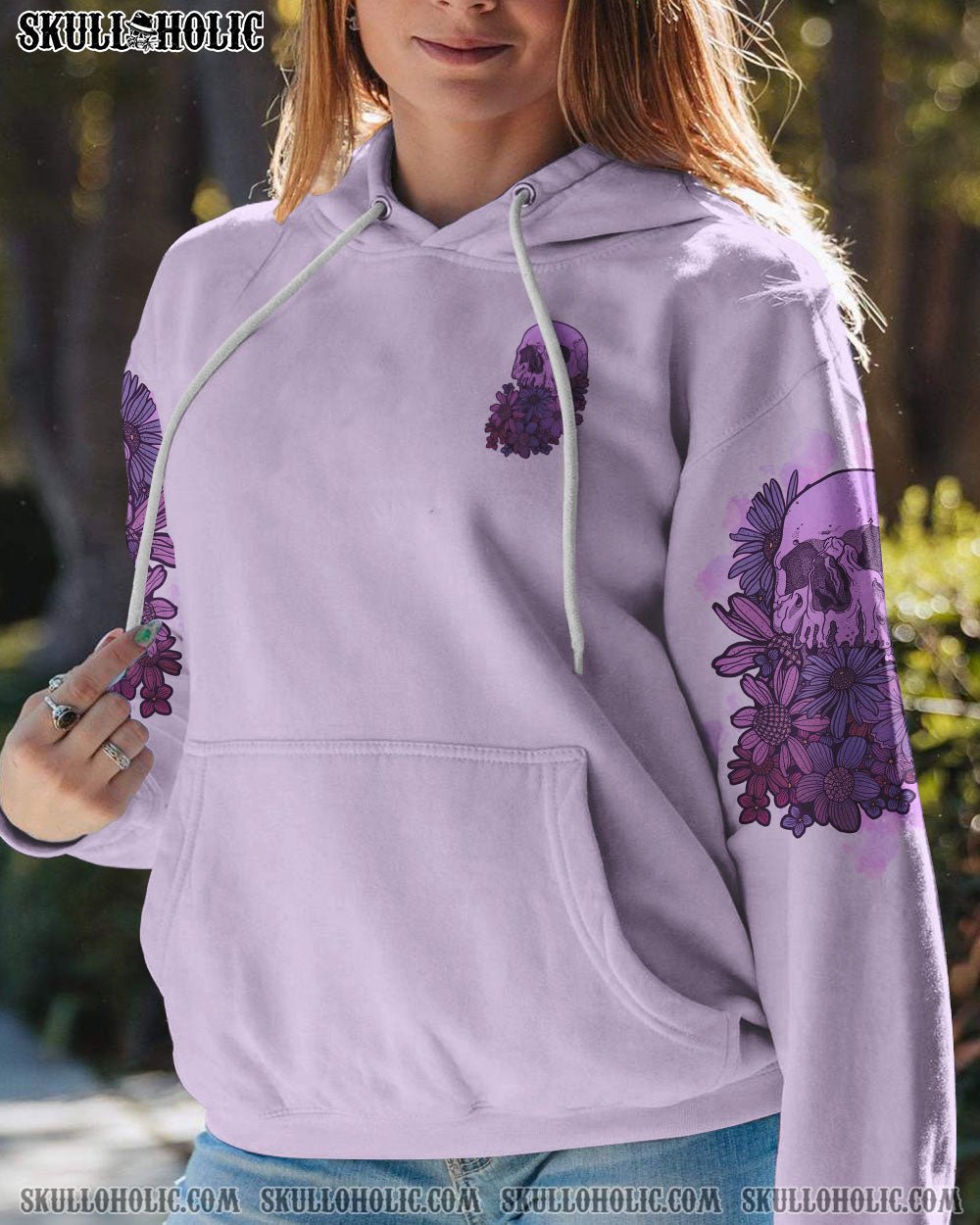 ONCE UPON A TIME I WAS SWEET SKULL FLOWER ALL OVER PRINT – TLTR2712222