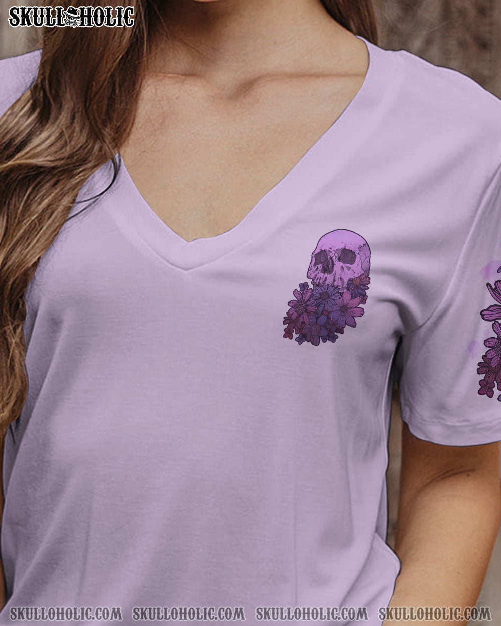 ONCE UPON A TIME I WAS SWEET SKULL FLOWER ALL OVER PRINT – TLTR2712222
