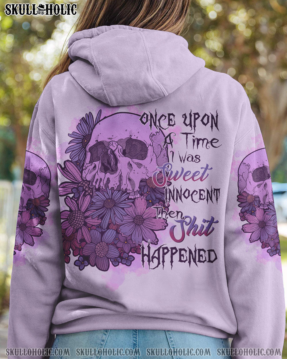 ONCE UPON A TIME I WAS SWEET SKULL FLOWER ALL OVER PRINT – TLTR2712222