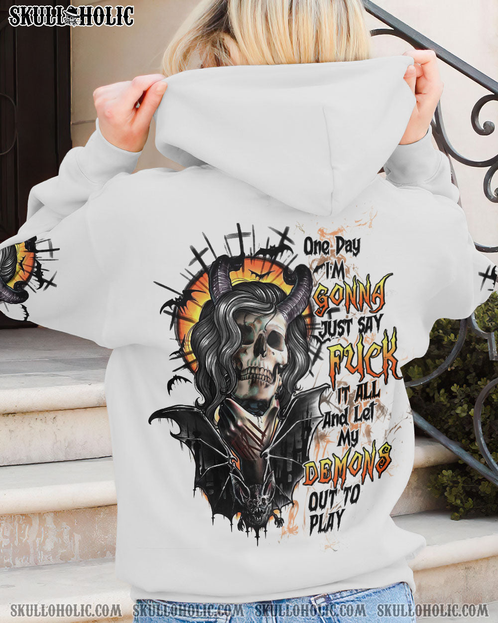 ONE DAY DEMONS SKULL ALL OVER PRINT – TLTW2312222