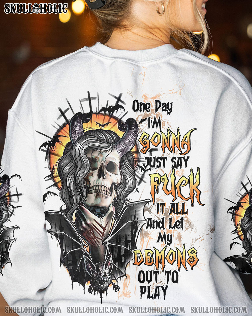 ONE DAY DEMONS SKULL ALL OVER PRINT – TLTW2312222