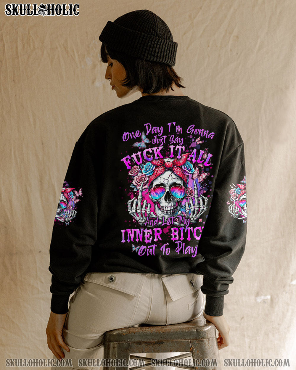 ONE DAY I’M GONNA JUST SAY ALL OVER PRINT – TYTD1907241