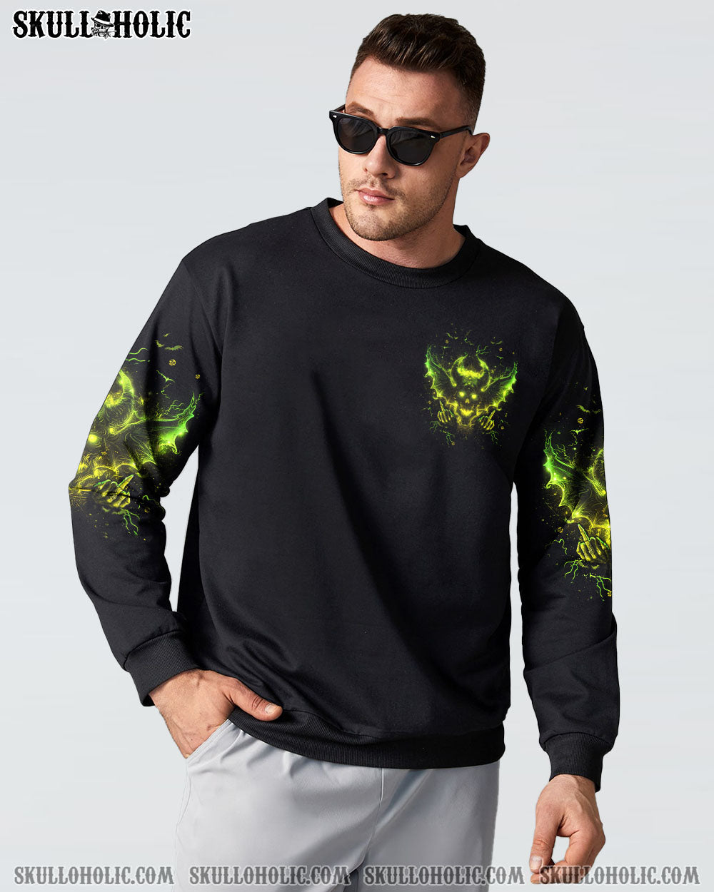 ONE DAY I’M GONNA JUST SAY DEMON SKULL ALL OVER PRINT – TLPQ0204242