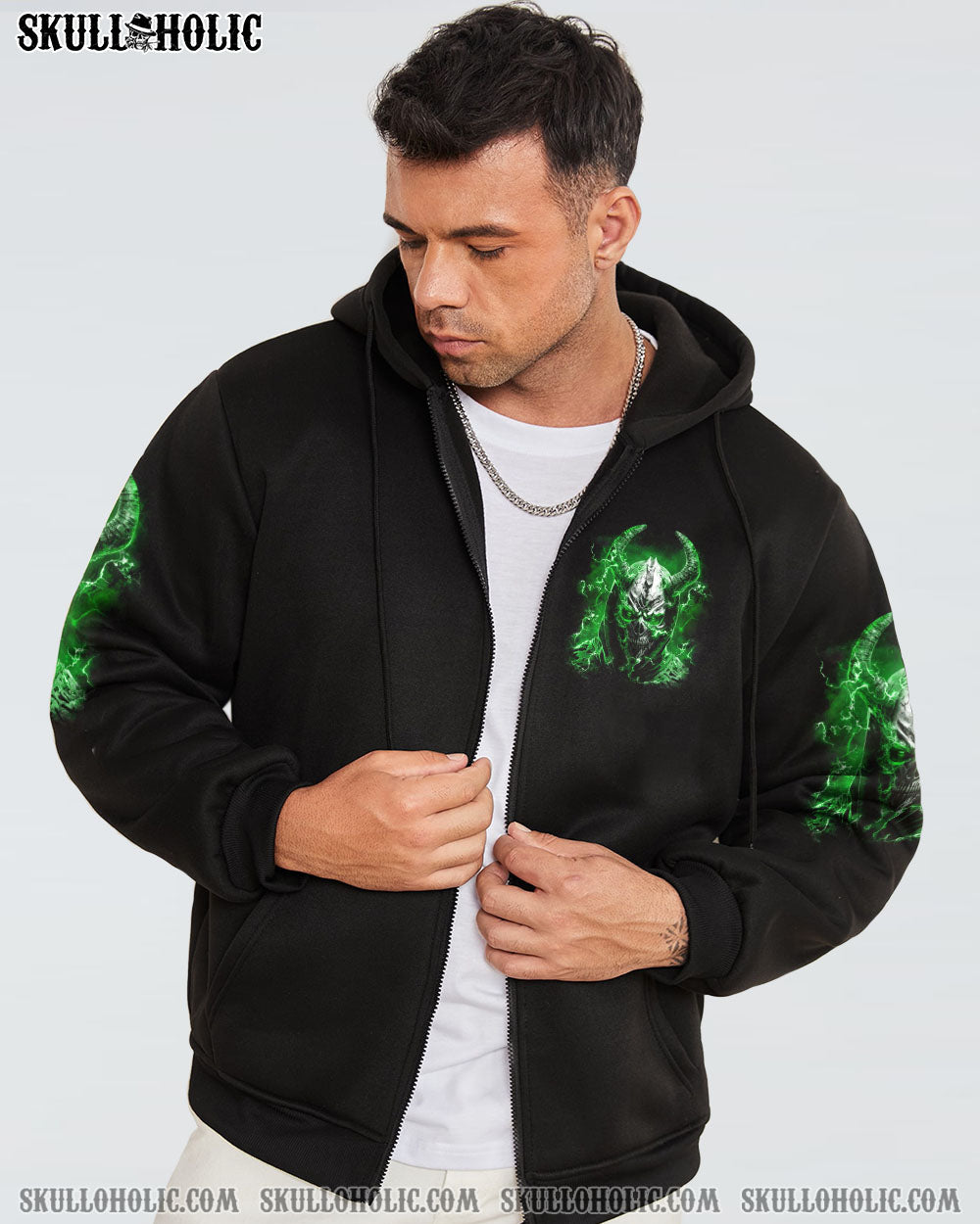 ONE DAY I’M GONNA JUST SAY DEMON SKULL ALL OVER PRINT – TLTM1502232