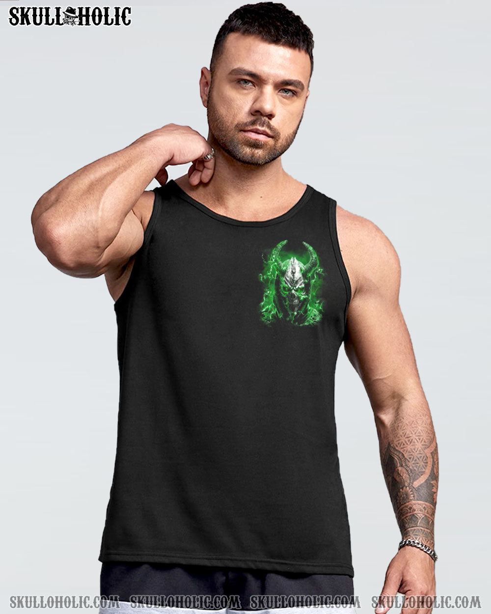 ONE DAY I’M GONNA JUST SAY DEMON SKULL ALL OVER PRINT – TLTM1502232