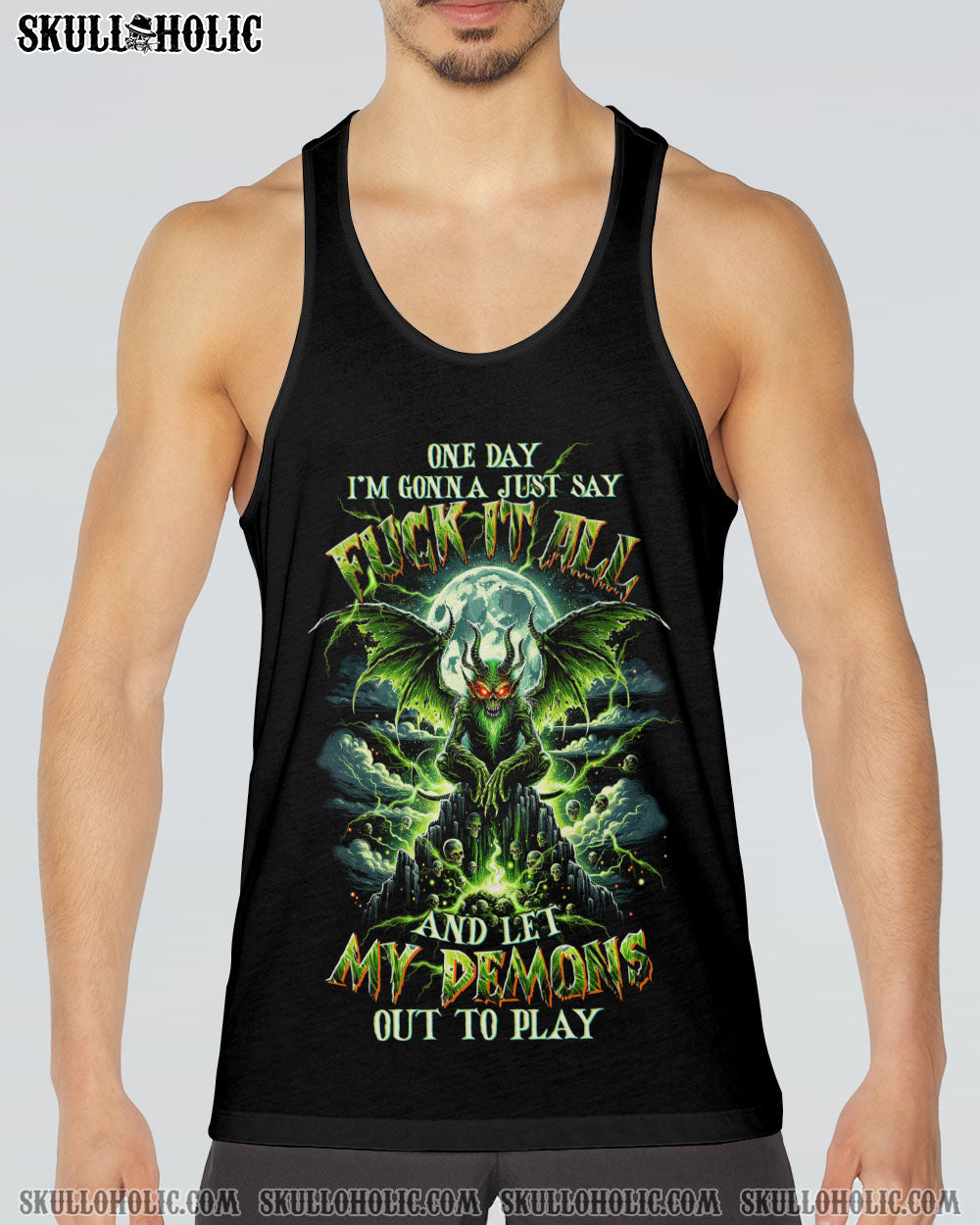 ONE DAY I’M GONNA JUST SAY F IT ALL DEMON ALL OVER PRINT – TLTW0611235