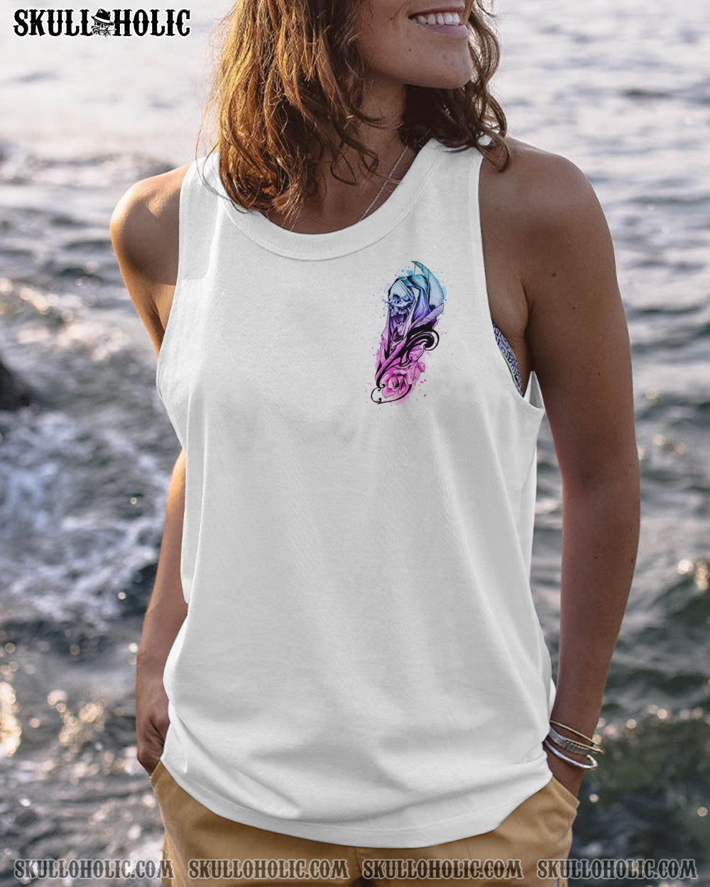 ONE DAY I’M GONNA JUST SAY FCK IT ALL SKULL ALL OVER PRINT – YHHN1402234