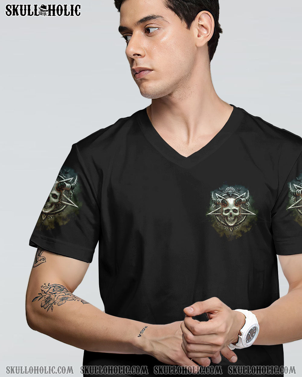 ONE DAY I’M GONNA JUST SAY HORN SKULL ALL OVER PRINT – TLTM1102232
