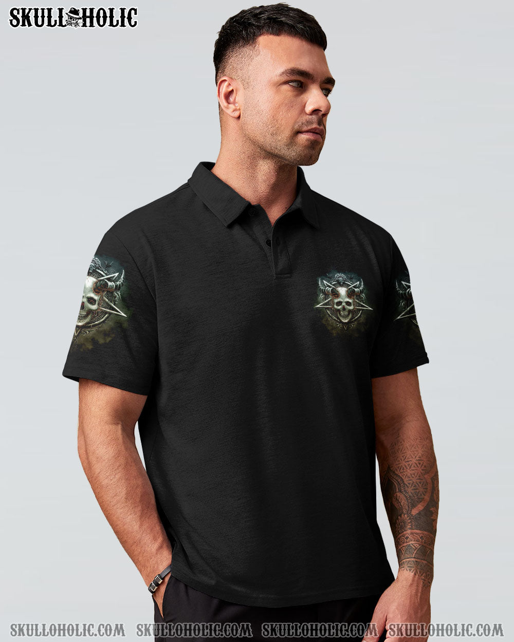 ONE DAY I’M GONNA JUST SAY HORN SKULL ALL OVER PRINT – TLTM1102232