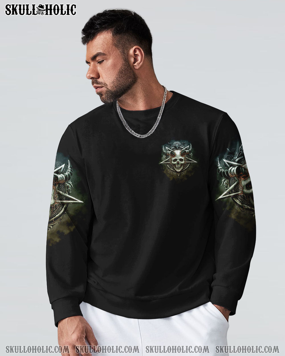 ONE DAY I’M GONNA JUST SAY HORN SKULL ALL OVER PRINT – TLTM1102232