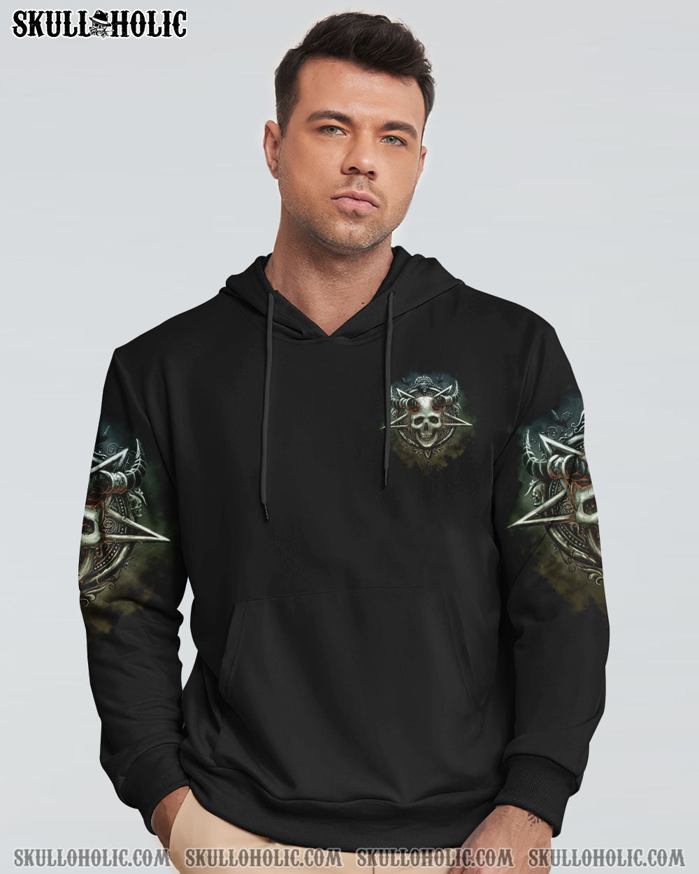 ONE DAY I’M GONNA JUST SAY HORN SKULL ALL OVER PRINT – TLTM1102232