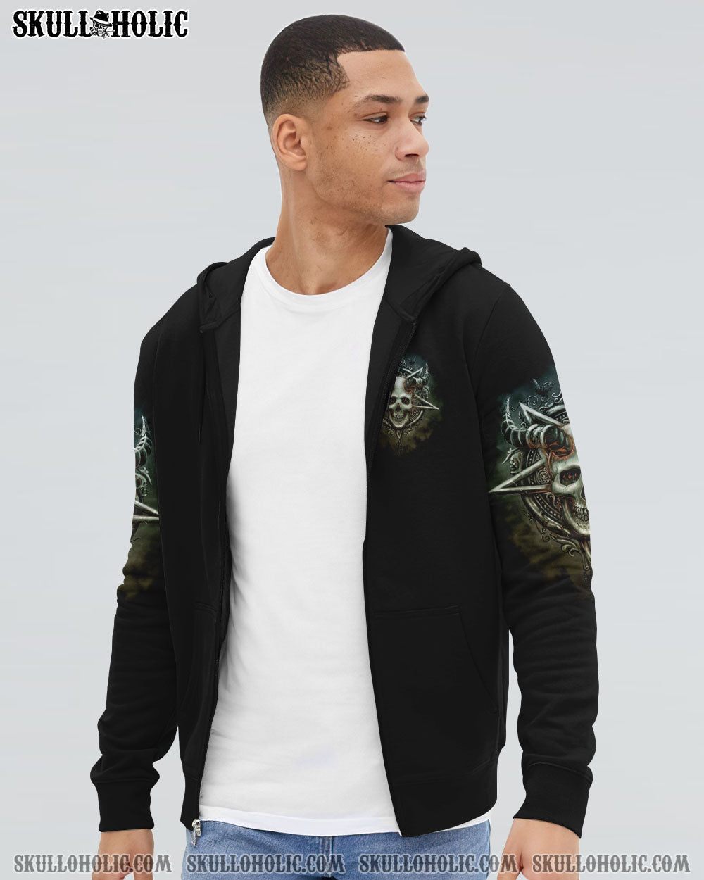 ONE DAY I’M GONNA JUST SAY HORN SKULL ALL OVER PRINT – TLTM1102232