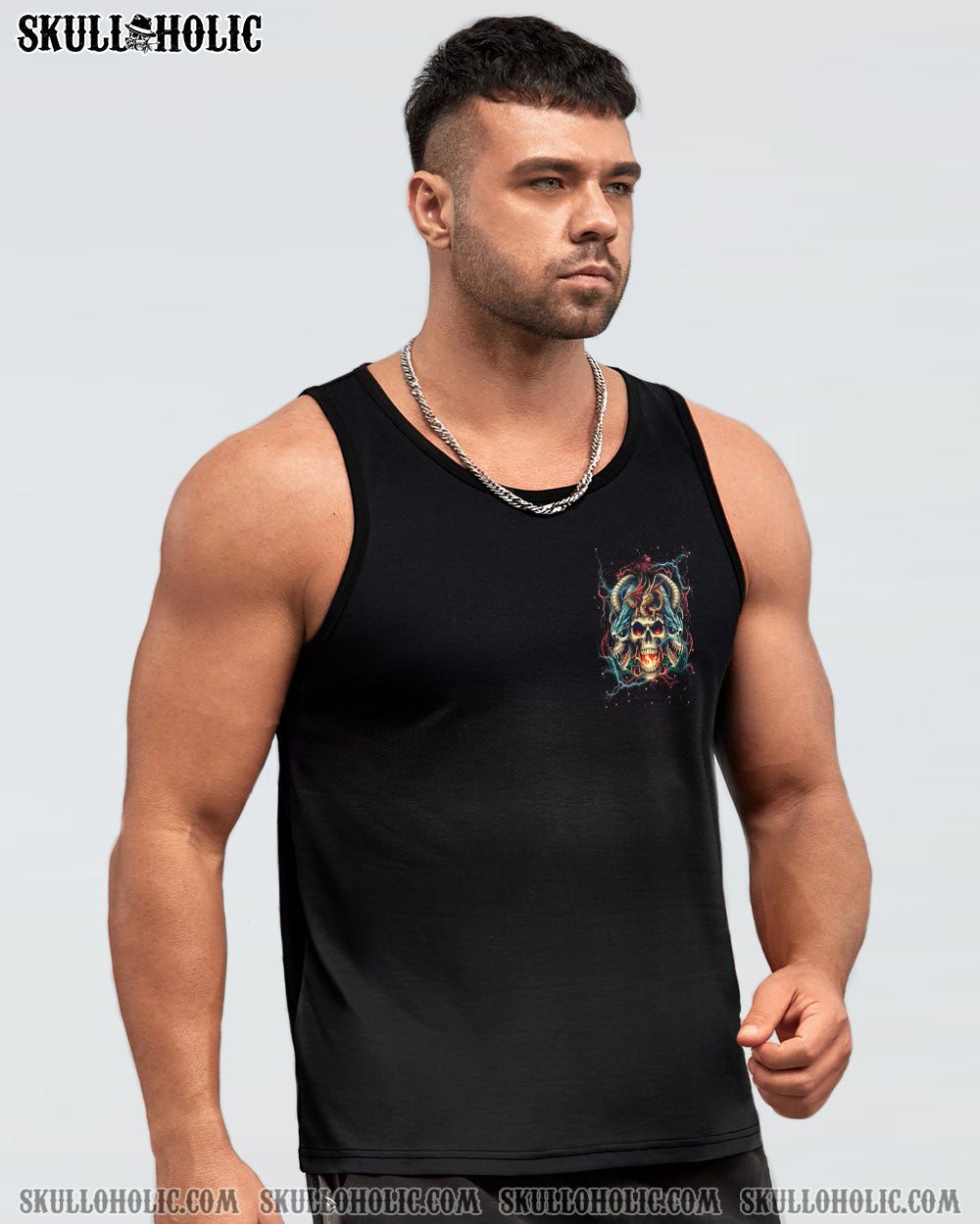 ONE DAY I’M GONNA JUST SAY SKULL DRAGON ALL OVER PRINT – TLNT2606242