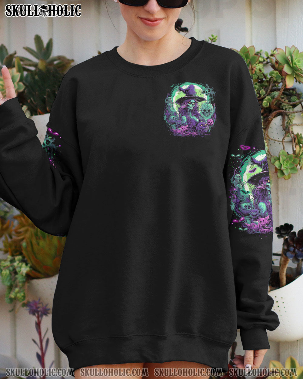 PEOPLE GIVE ME THE CREEPS WITCH HALLOWEEN ALL OVER PRINT – TLTR0908233