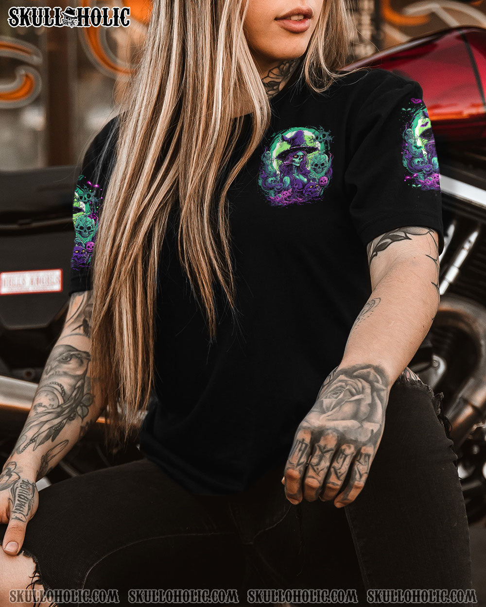 PEOPLE GIVE ME THE CREEPS WITCH HALLOWEEN ALL OVER PRINT – TLTR0908233