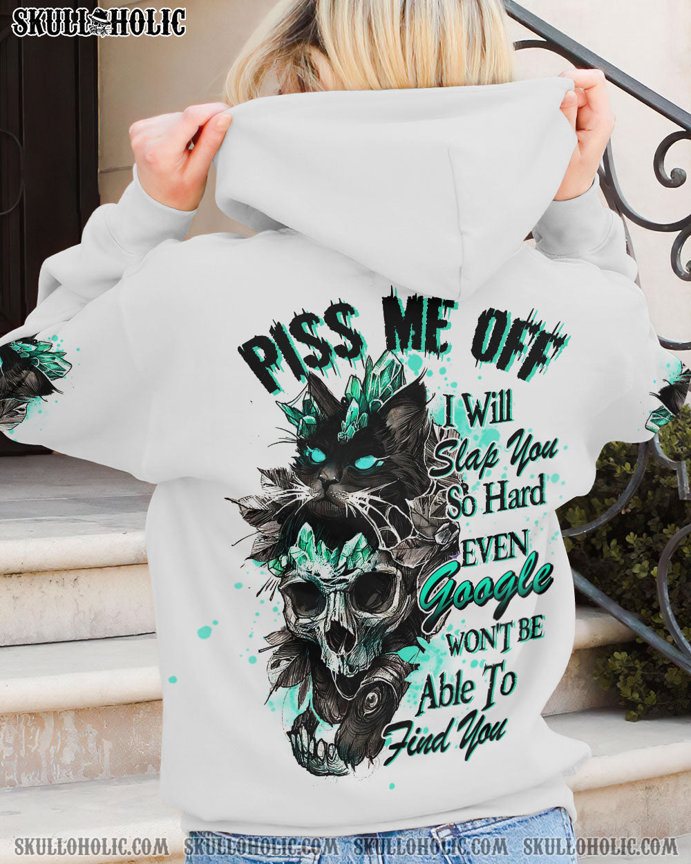 PISS ME OFF BLACK CAT SKULL ALL OVER PRINT – TLTW2312223