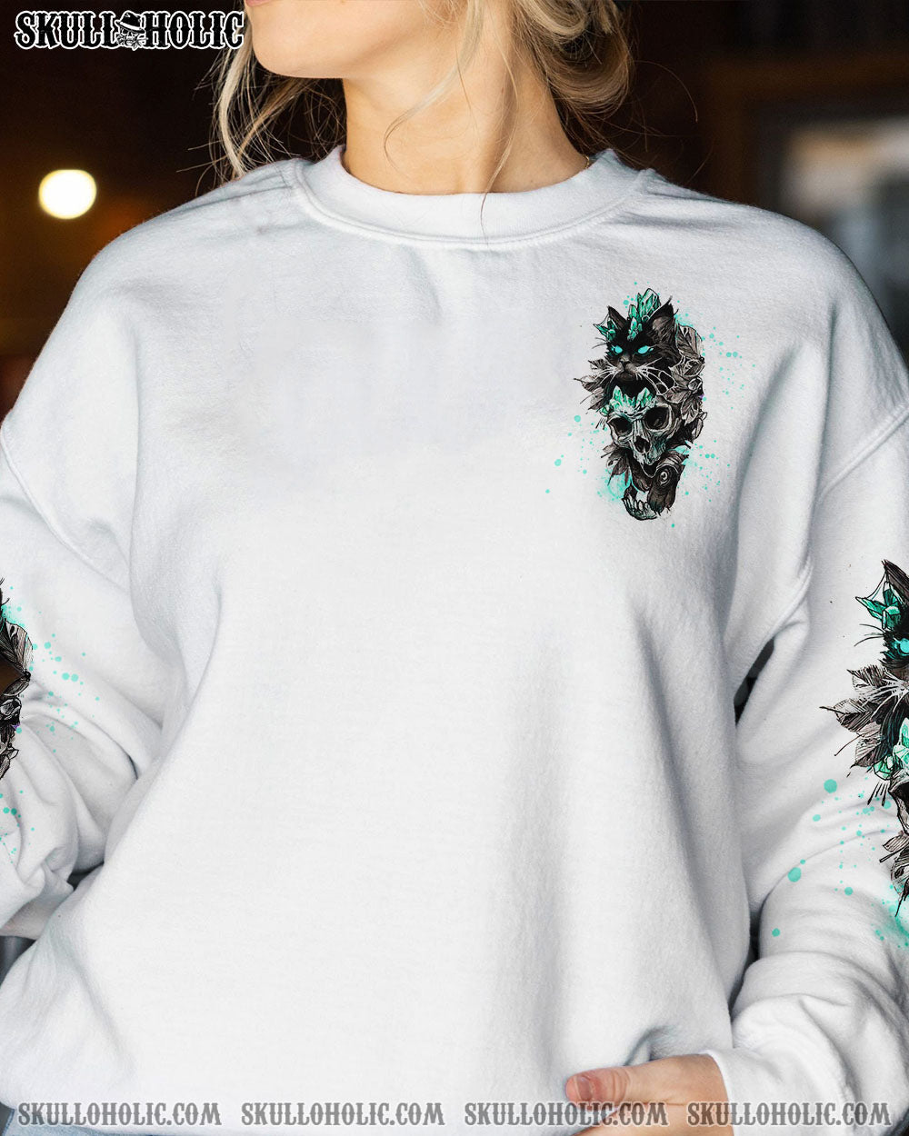 PISS ME OFF BLACK CAT SKULL ALL OVER PRINT – TLTW2312223