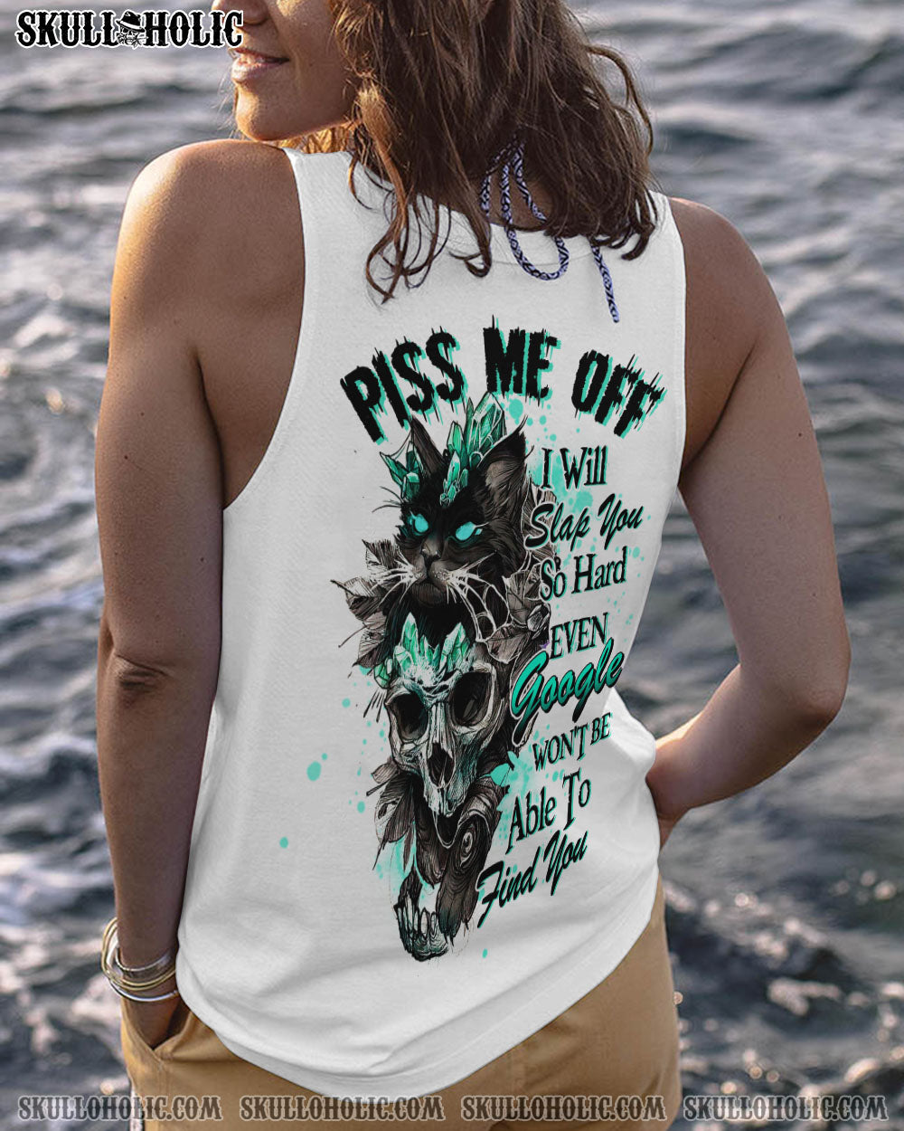 PISS ME OFF BLACK CAT SKULL ALL OVER PRINT – TLTW2312223