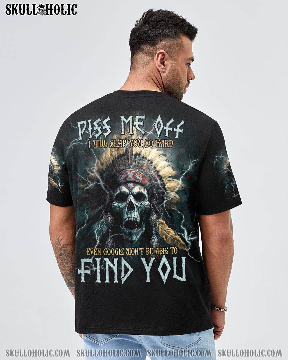 PISS ME OFF NATIVE SKULL ALL OVER PRINT – TLTM0202232