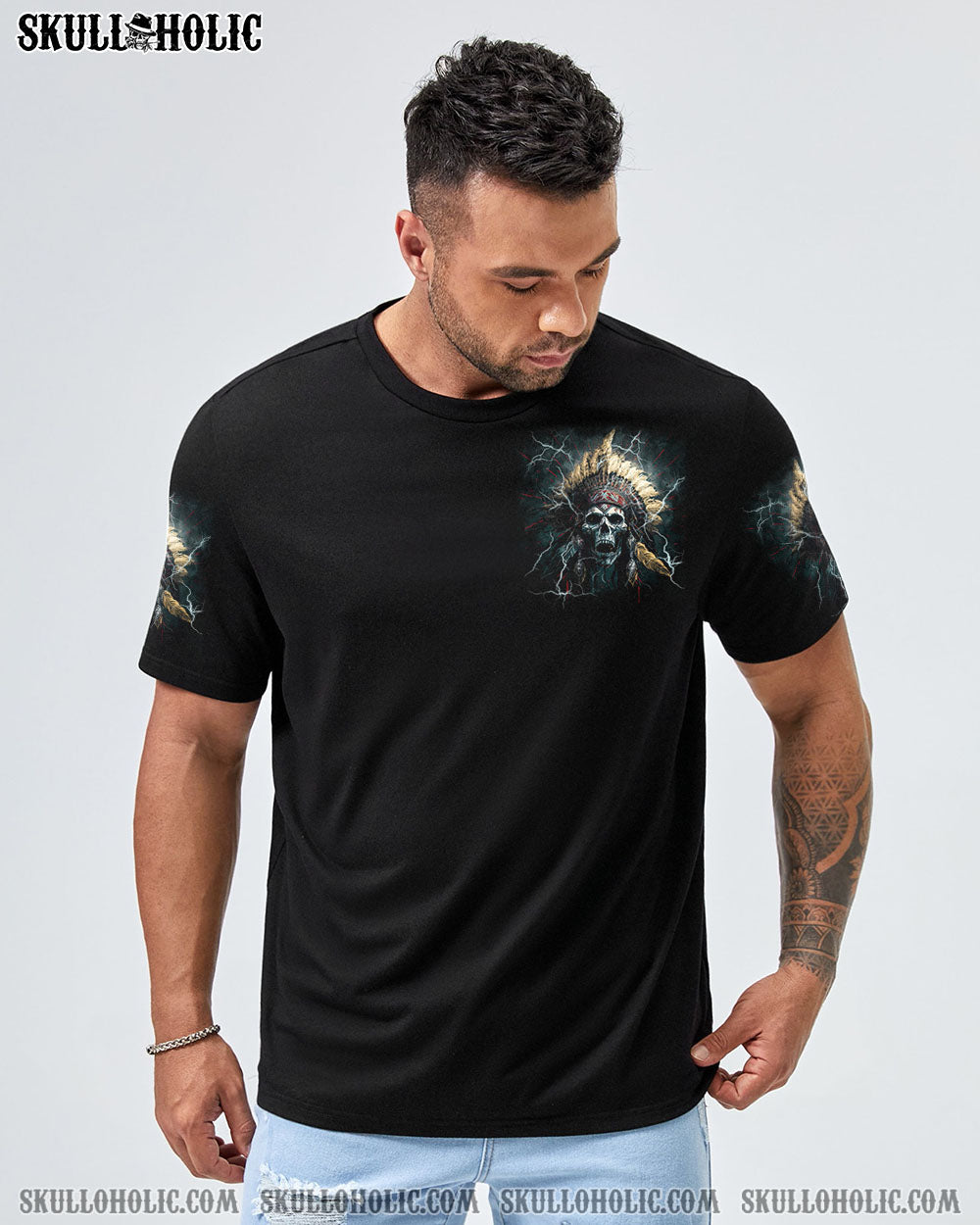 PISS ME OFF NATIVE SKULL ALL OVER PRINT – TLTM0202232