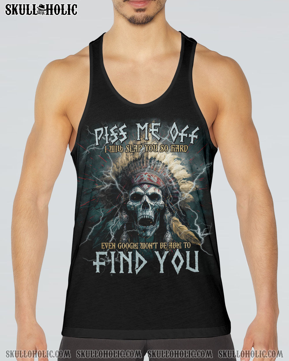 PISS ME OFF NATIVE SKULL ALL OVER PRINT – TLTM0202232