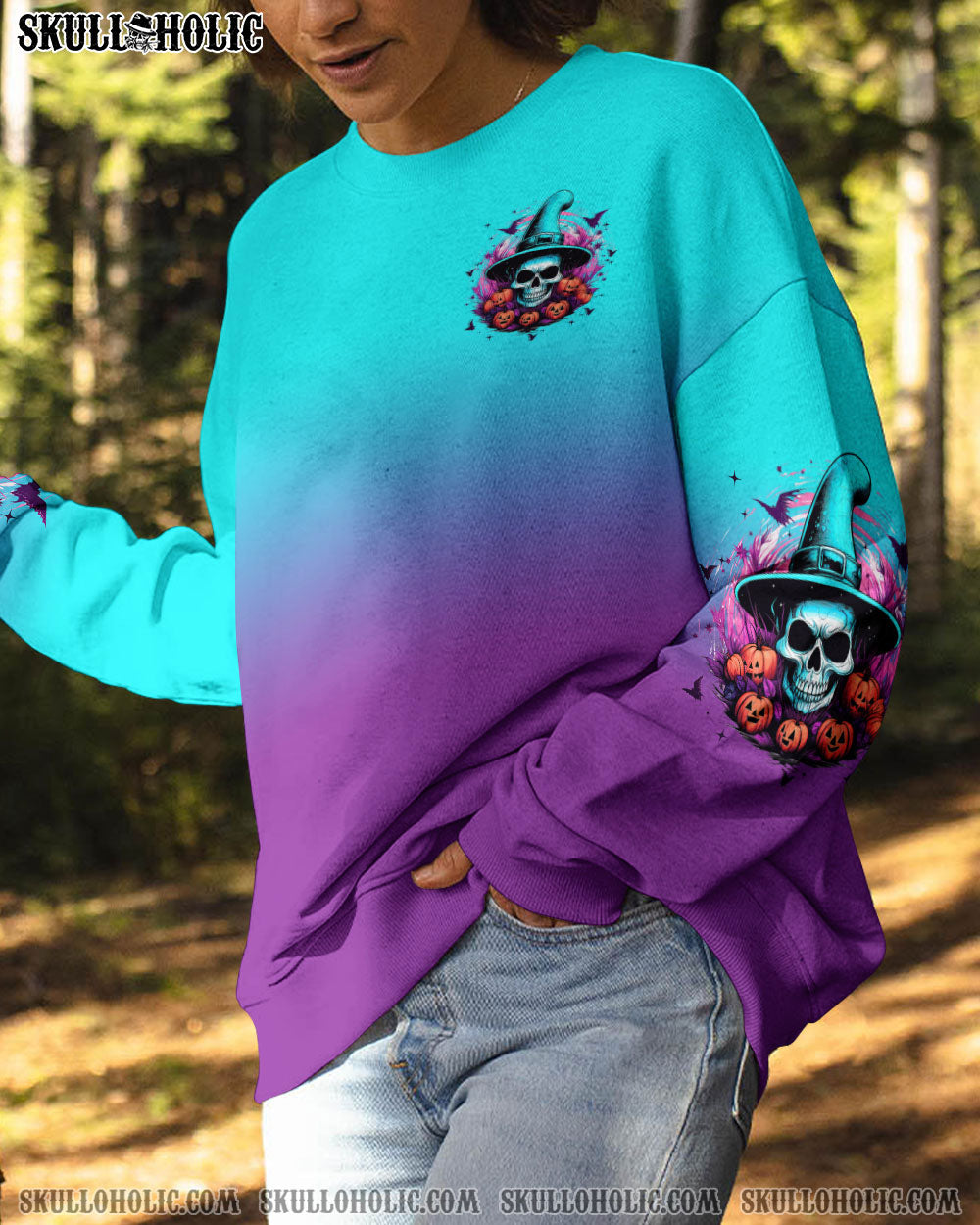 RESTING WITCH FACE HALLOWEEN ALL OVER PRINT – TLTW2407235