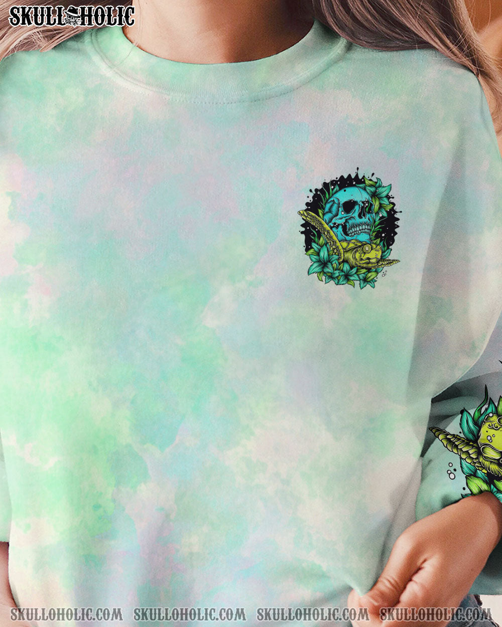 SALTY LIL’ BEACH SKULL TURTLE ALL OVER PRINT – TLTR2710221