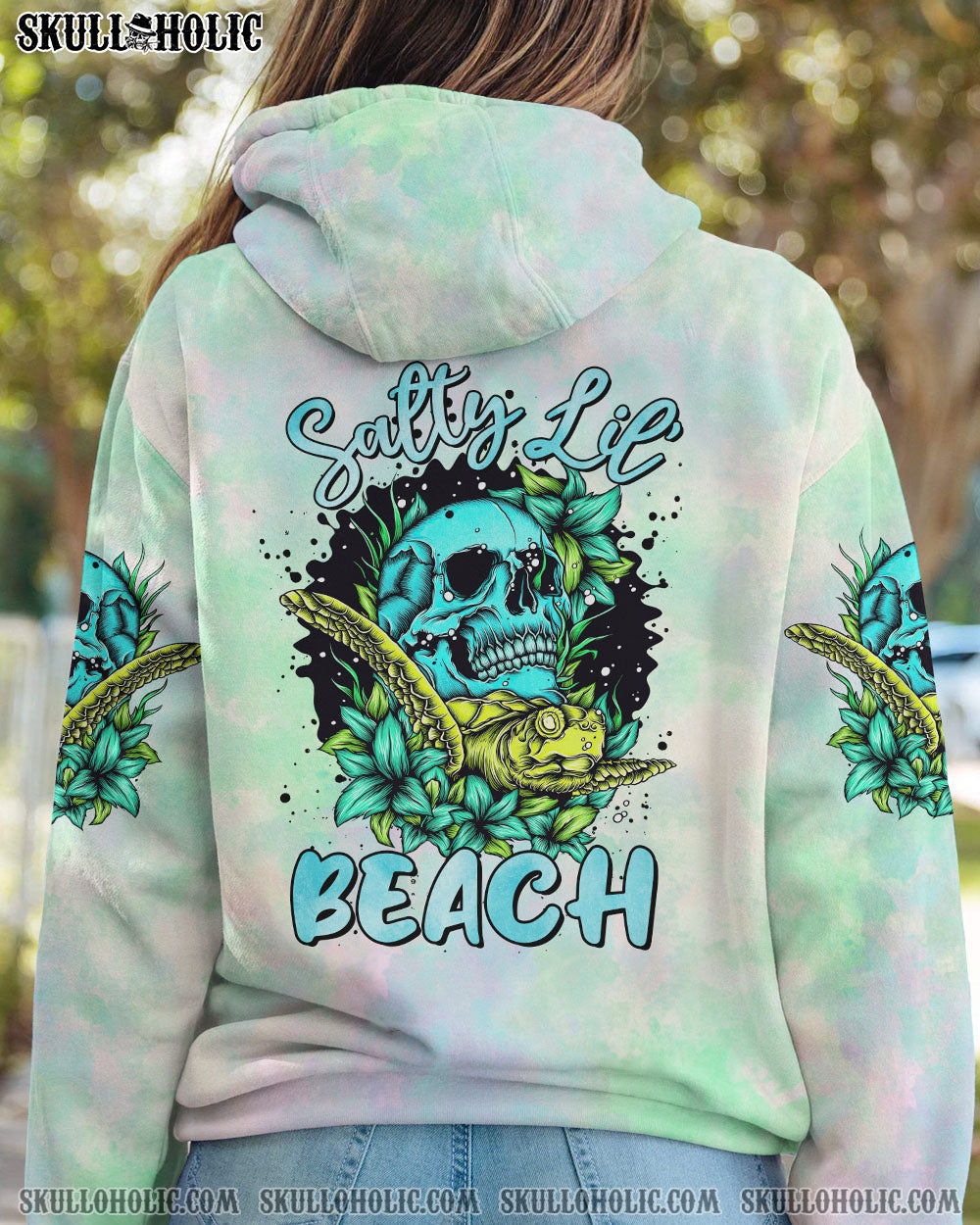 SALTY LIL’ BEACH SKULL TURTLE ALL OVER PRINT – TLTR2710221
