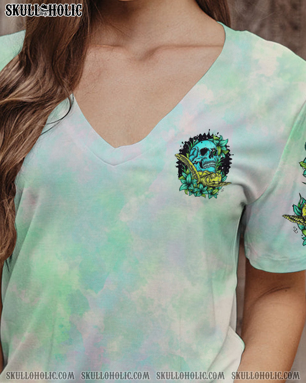 SALTY LIL’ BEACH SKULL TURTLE ALL OVER PRINT – TLTR2710221