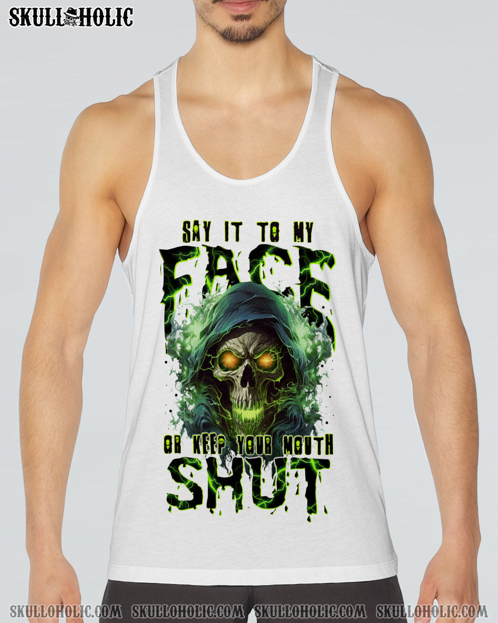 SAY IT TO MY FACE OR KEEP YOUR MOUTH SHUT ALL OVER PRINT – TYTM2003241