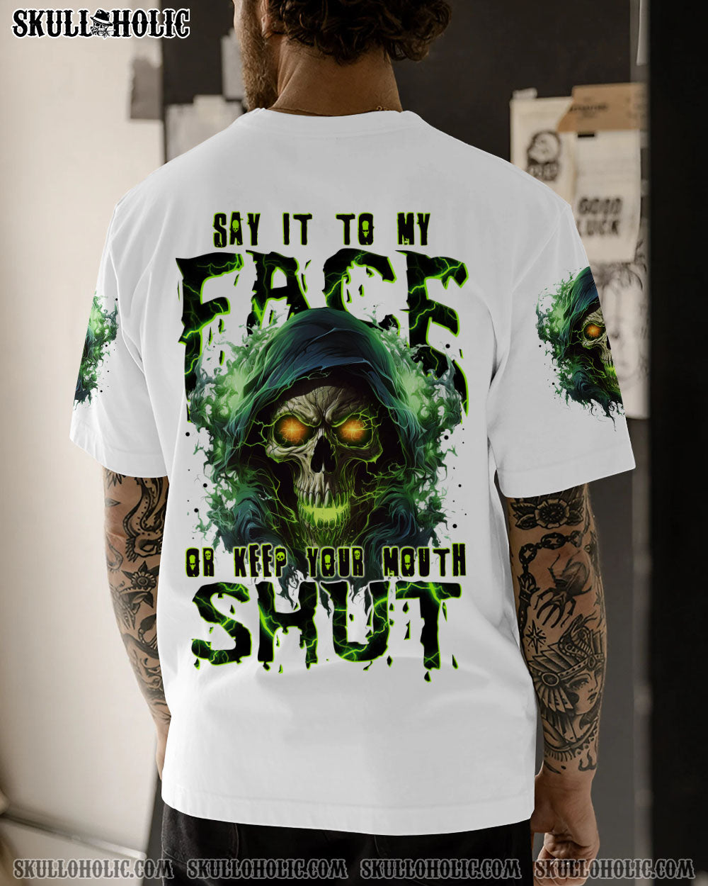 SAY IT TO MY FACE OR KEEP YOUR MOUTH SHUT ALL OVER PRINT – TYTM2003241