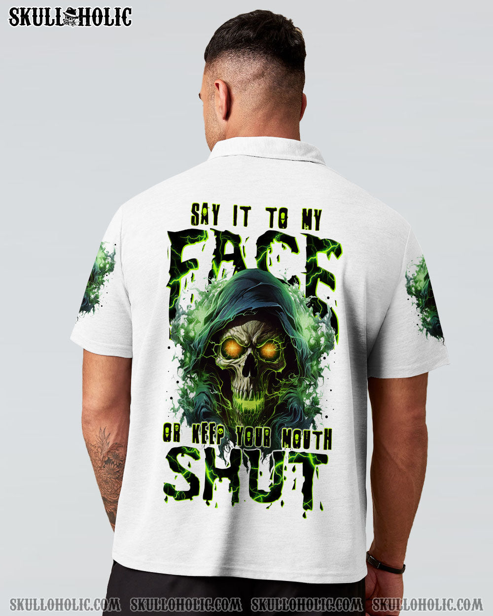 SAY IT TO MY FACE OR KEEP YOUR MOUTH SHUT ALL OVER PRINT – TYTM2003241