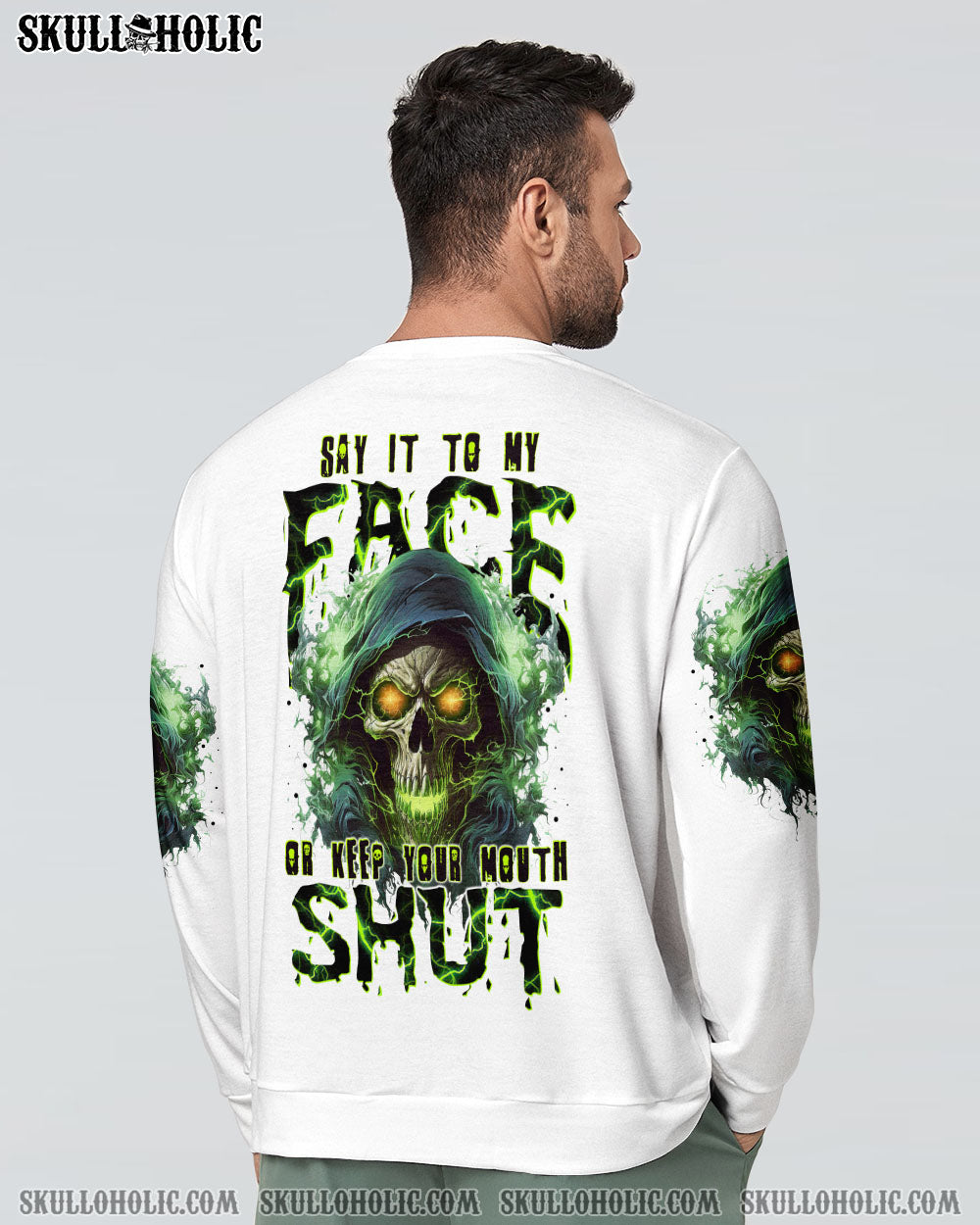 SAY IT TO MY FACE OR KEEP YOUR MOUTH SHUT ALL OVER PRINT – TYTM2003241