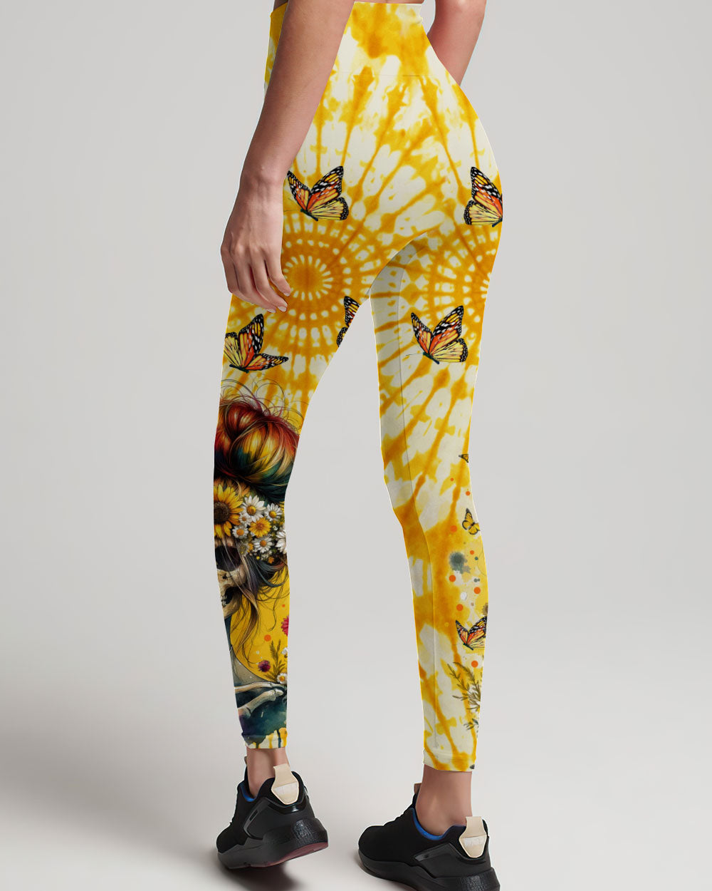 SHE IS SUNSHINE MESSY BUN ALL OVER PRINT – TYTM0911231