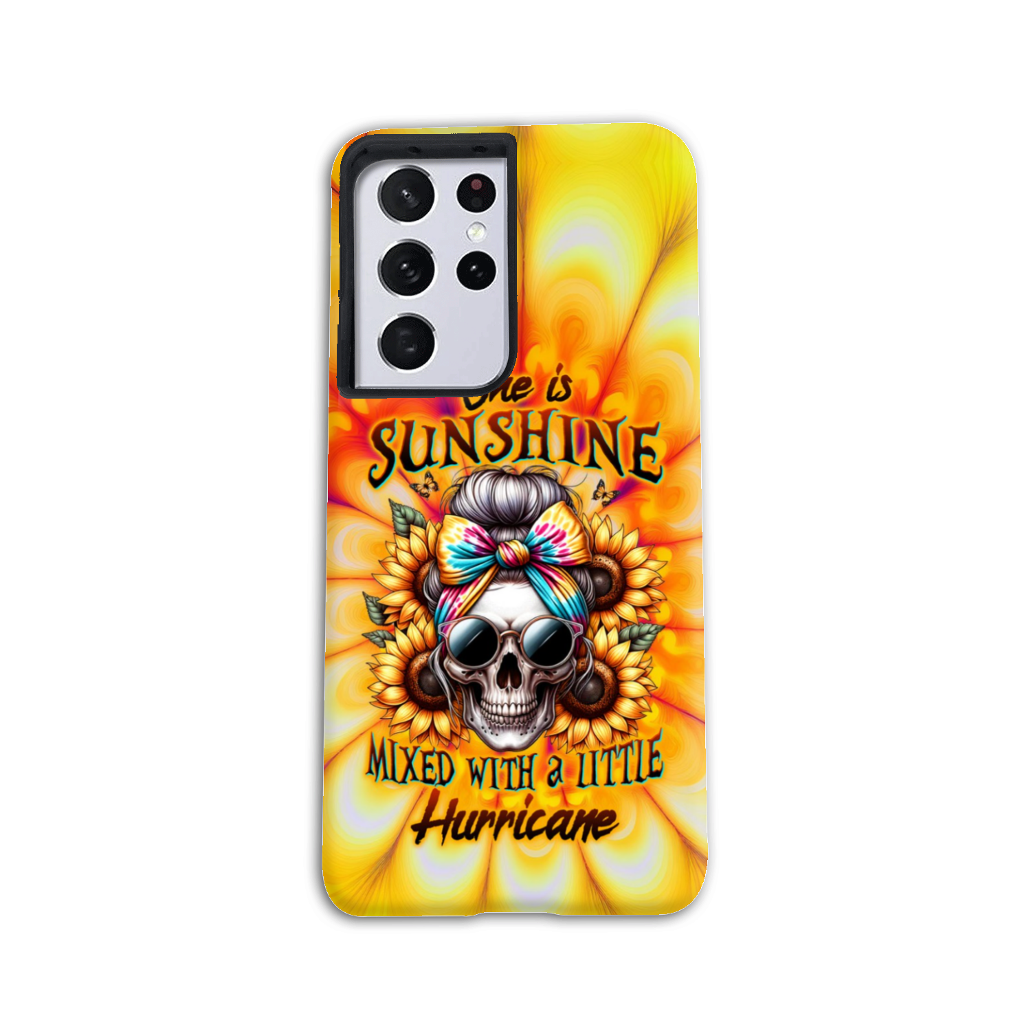 SHE IS SUNSHINE SKULL TIE DYE PHONE CASE – TLTW0711231