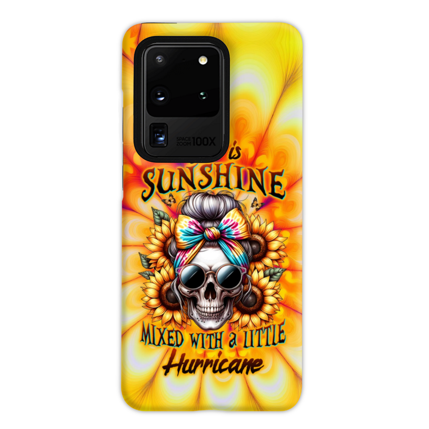 SHE IS SUNSHINE SKULL TIE DYE PHONE CASE – TLTW0711231