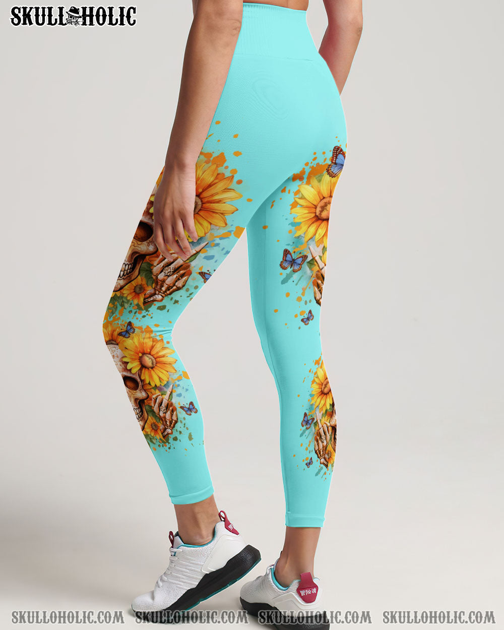 SHE IS SUNSHINE SUNFLOWER SKULL ALL OVER PRINT – YHLT2011231