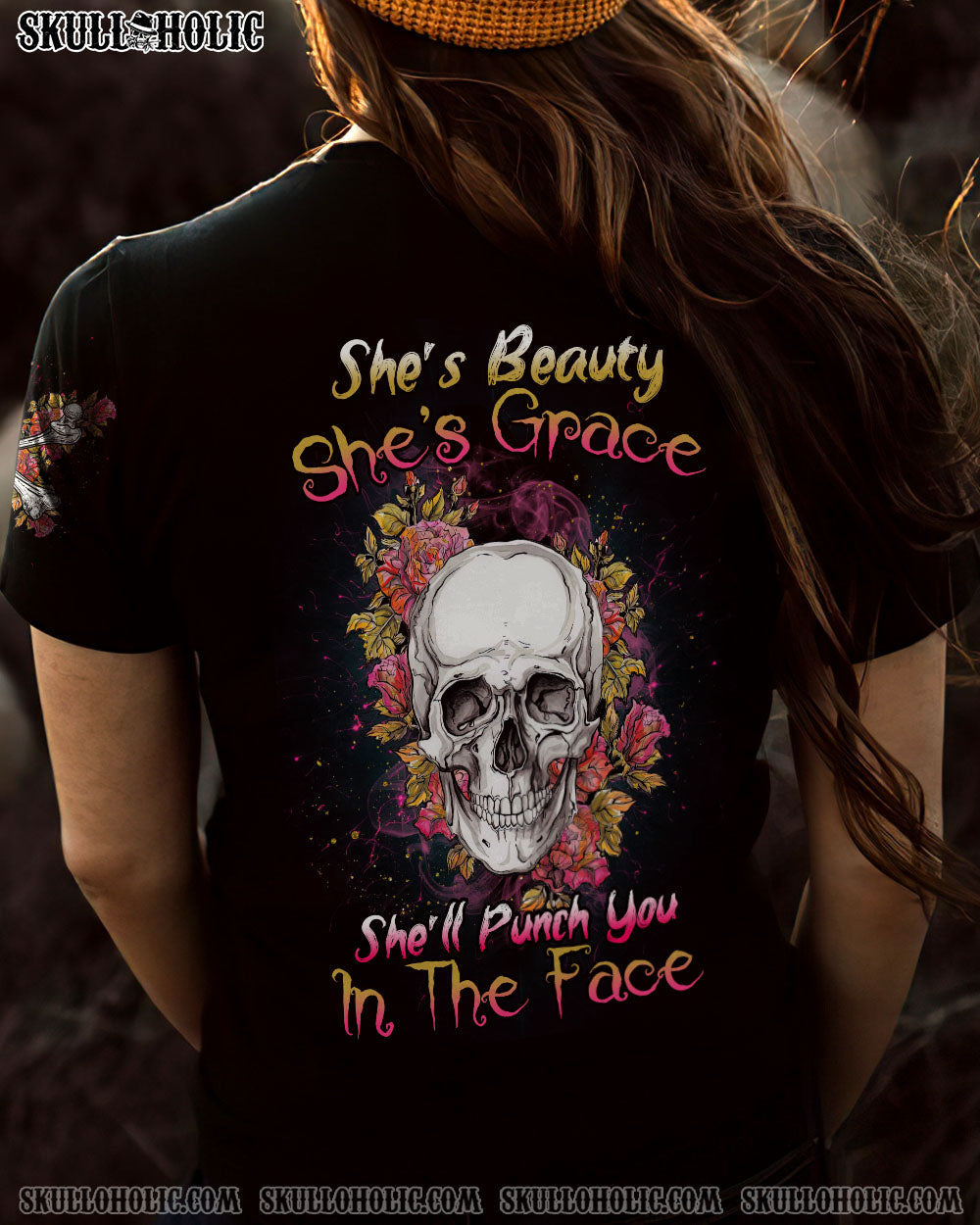 SHE’S BEAUTY SHE’S GRACE ALL OVER PRINT – TLNZ2112222