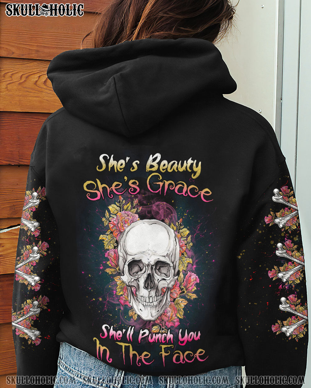 SHE’S BEAUTY SHE’S GRACE ALL OVER PRINT – TLNZ2112222