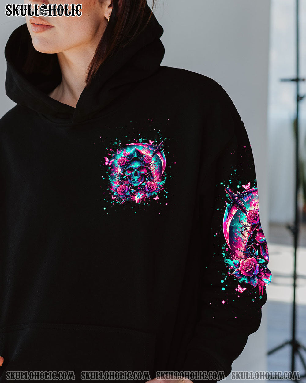 SO MANY IDIOTS REAPER SKULL ALL OVER PRINT – TLNT3101242