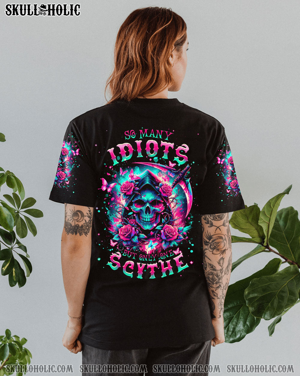 SO MANY IDIOTS REAPER SKULL ALL OVER PRINT – TLNT3101242