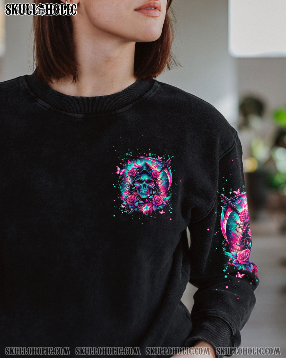SO MANY IDIOTS REAPER SKULL ALL OVER PRINT – TLNT3101242