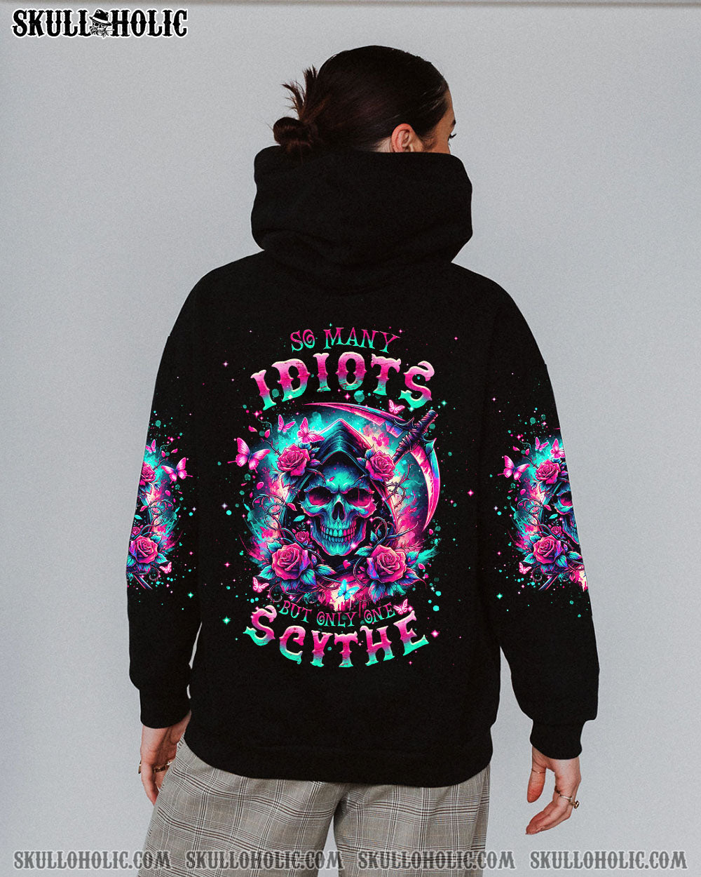 SO MANY IDIOTS REAPER SKULL ALL OVER PRINT – TLNT3101242