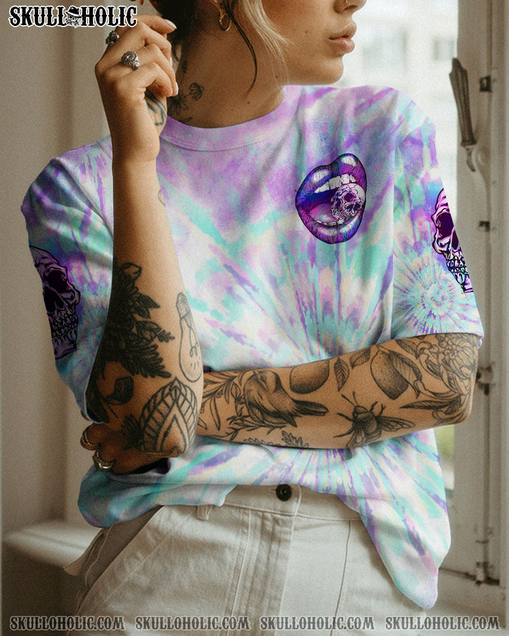 SOMETIMES I OPEN MY MOUTH LIPS ALL OVER PRINT – TLTR2312221