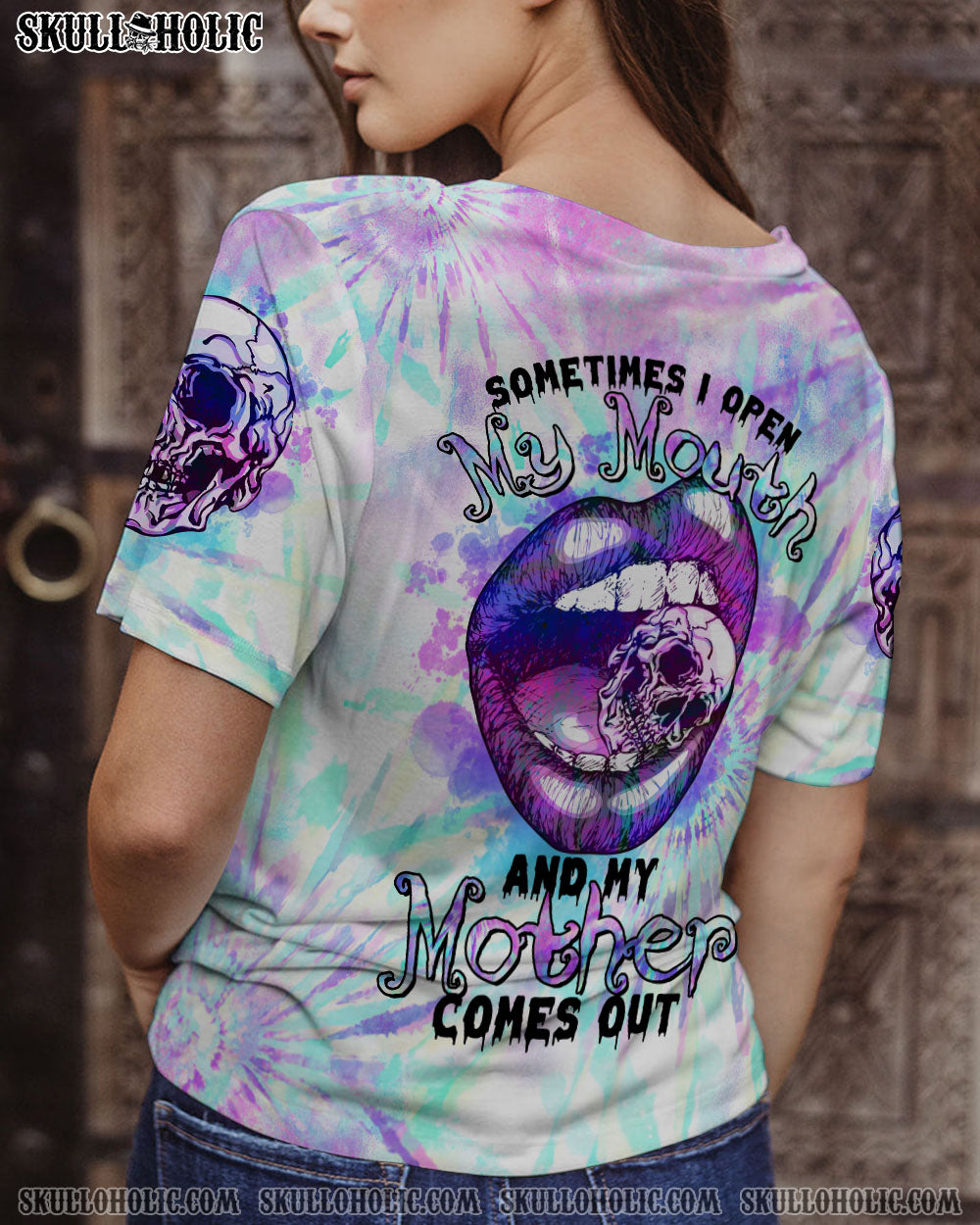 SOMETIMES I OPEN MY MOUTH LIPS ALL OVER PRINT – TLTR2312221