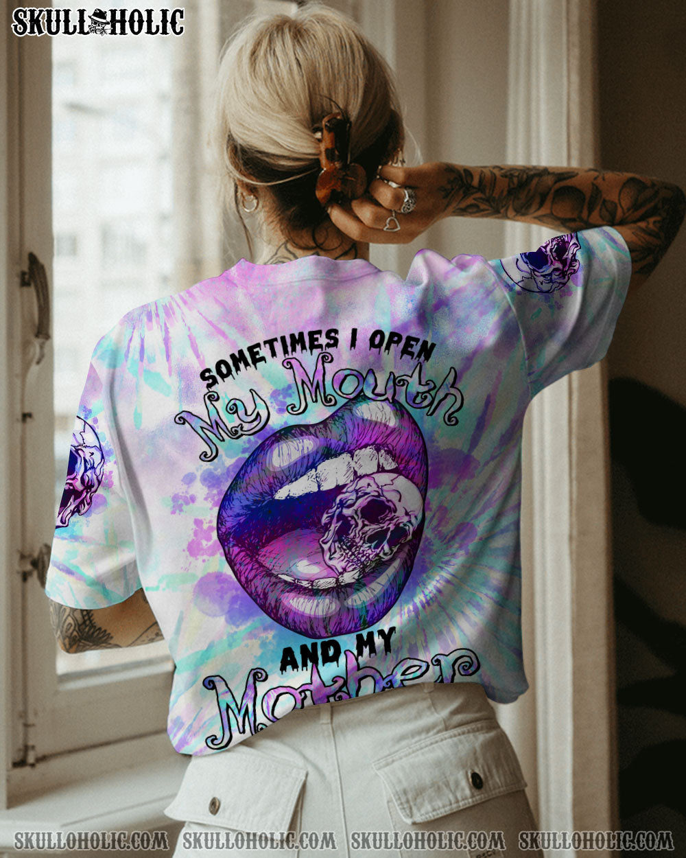 SOMETIMES I OPEN MY MOUTH LIPS ALL OVER PRINT – TLTR2312221