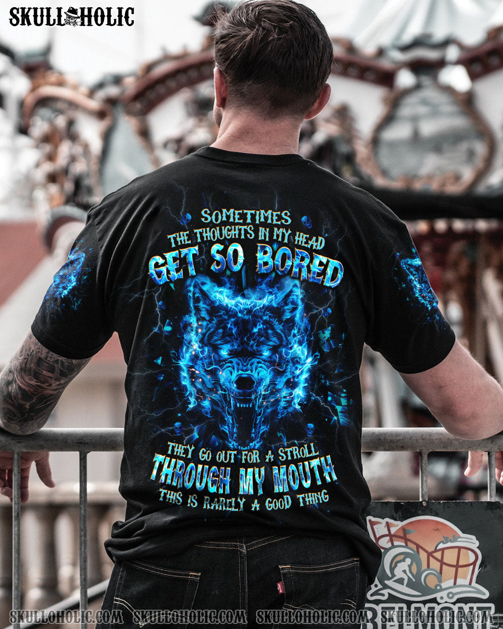 SOMETIMES THE THOUGHTS IN MY HEAD GET SO BORED WOLF ALL OVER PRINT – TLPQ1204244