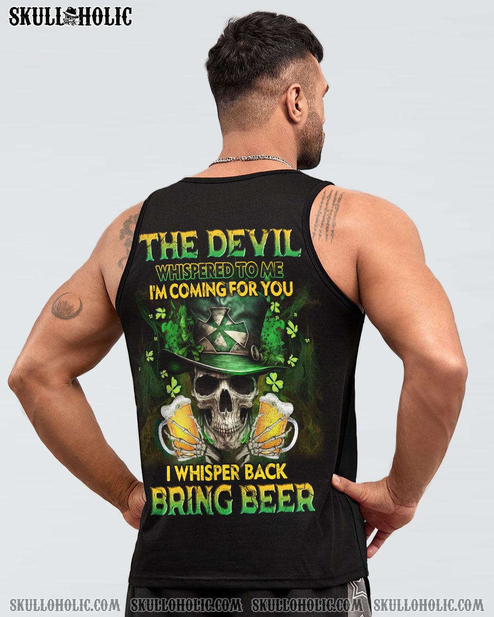 ST. PATRICK’S DAY BEER SKULL ALL OVER PRINT – YHLN1302233