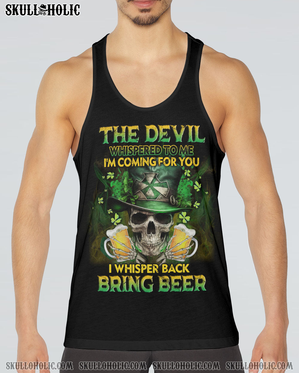 ST. PATRICK’S DAY BEER SKULL ALL OVER PRINT – YHLN1302233