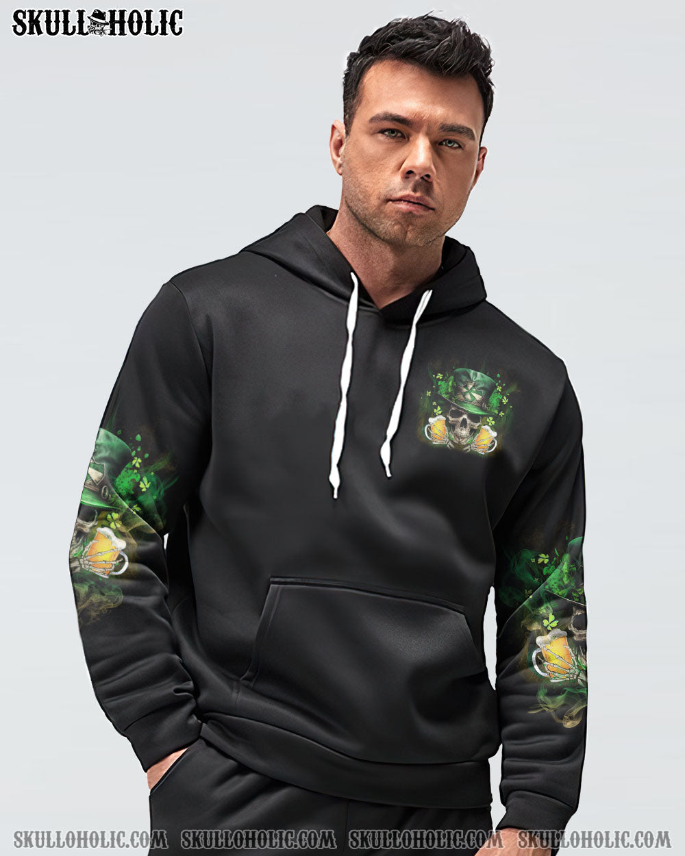 ST. PATRICK’S DAY BEER SKULL ALL OVER PRINT – YHLN1302233